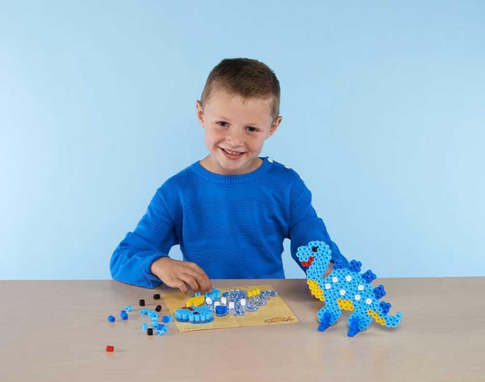HAMA Bolsa de perlas | Aprox. 3000 cuentas midi fusibles para manualidades y mosaicos | Perlas de fusión para niños creativos 5 | Juego de arte y