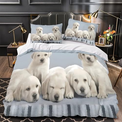 Housse de couette anti-allergique panda en microfibre douce 3D - 2
