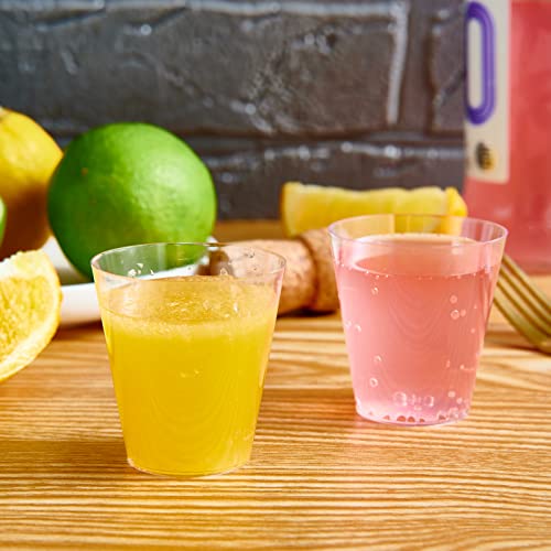 2Oz Plastic Shot Glasses 400Pack,2 Ounce Clear Plastic Cups,Tasting Cups,Diposable Party Cups Ideal For Whiskey, Food Samples,Jello Shots, Mini Plastic Containers For Sauce, And Sample Tasting Cups #TOP6