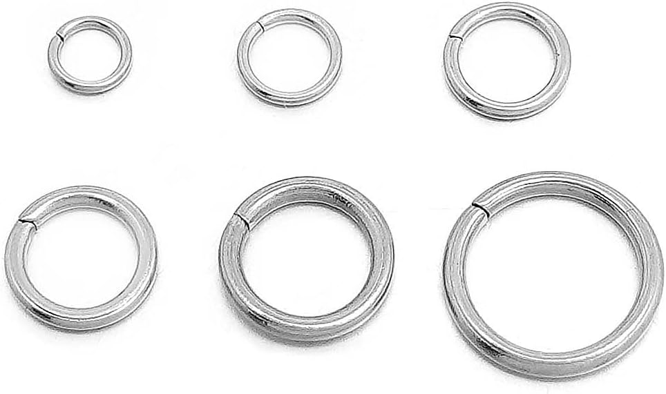 THREENEST 4mm 5mm 6mm 7mm 8mm 10mm Stainless Steel Jump