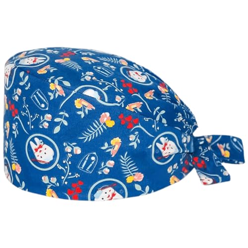 Gorro de Quirófano y Dentista, Gorros Médicos y Quirúrgicos Reutilizables para Mujer y Hombre