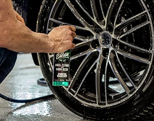 Ethos Wheel Cleaner - Car Wheel Cleaner Spray - Brake Dust, Iron Remover - Color Change Technology - Professional Strength Formula (16 Oz) #TOP1