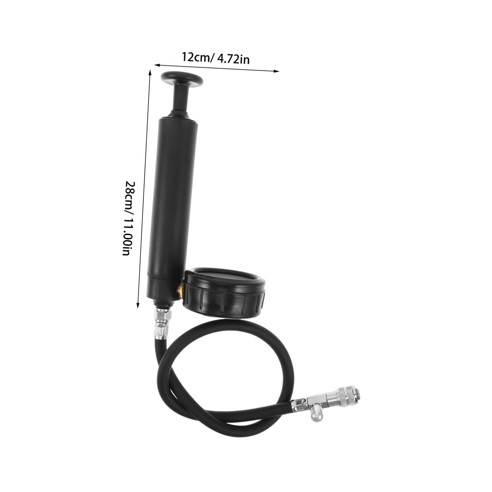 Operitacx Kit Tester Pressione Radiatore Affidabilità Termine in Metallo e Plastico per di Raffreddamento Auto, per Appassionati e Professionisti