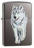 Zippo Wolf Black Ice Pocket Lighter