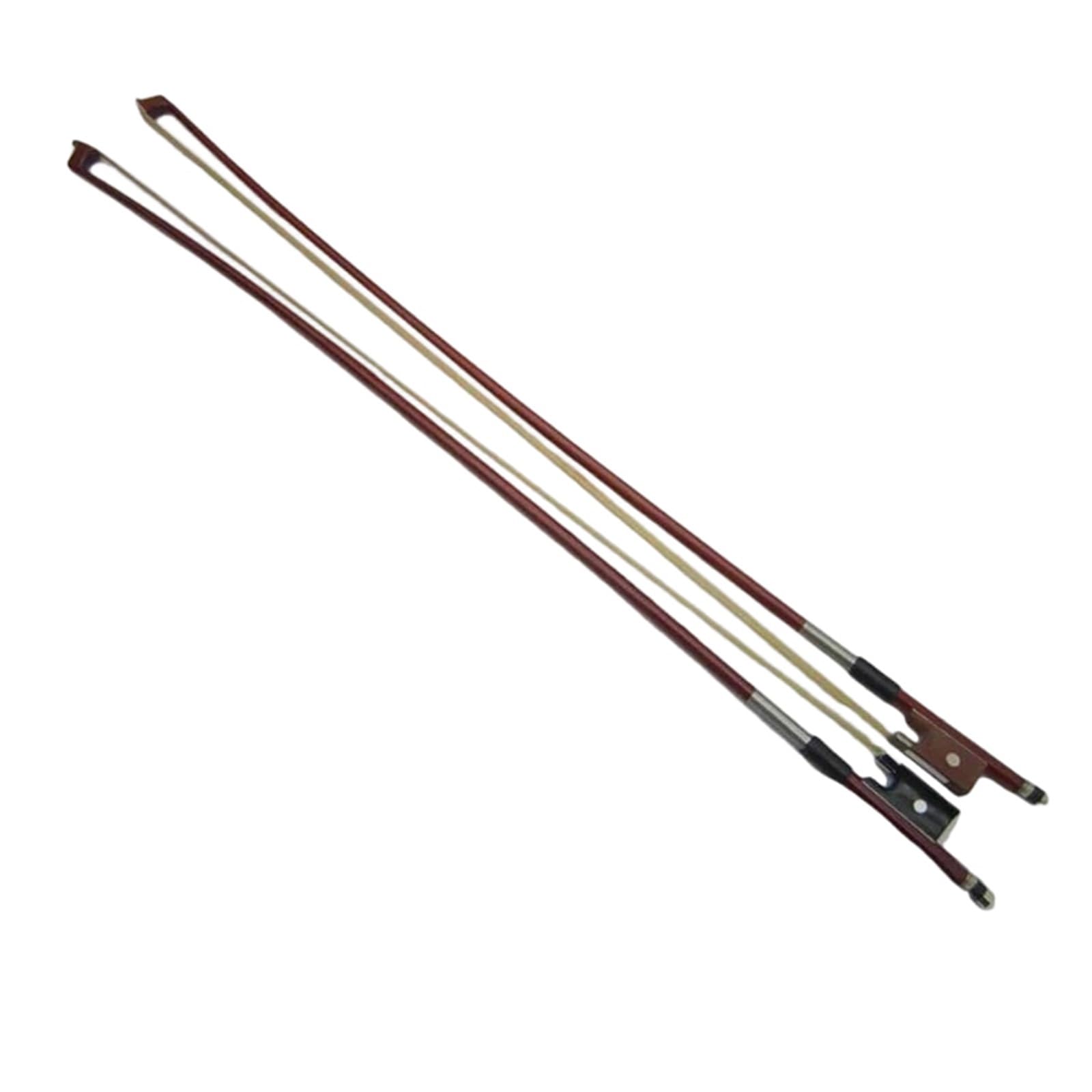 Estándar Arco De Violín Arco De Violín 4/4 3/4 1/2 1/8 Principiante Rendimiento Profesional Respuesta Rápida Ligero Durable(2PCS 1/8)