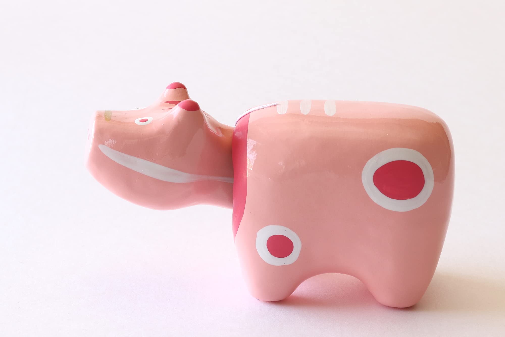 Amazon | 野沢民芸 カラフルべこ もも | 民芸品 | おもちゃ