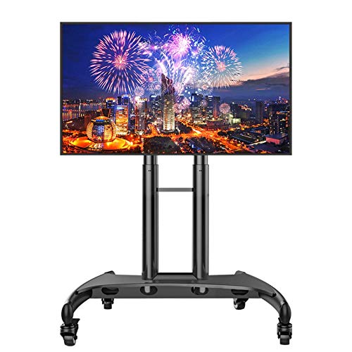 Soporte móvil para TV 37 a 65 pulgadas ajustable en altura miniatura 7