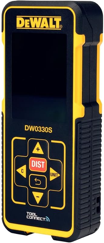 Herramienta de medición láser/medidor de distancia, Bluetooth, 330 pies (DW0330SN)
