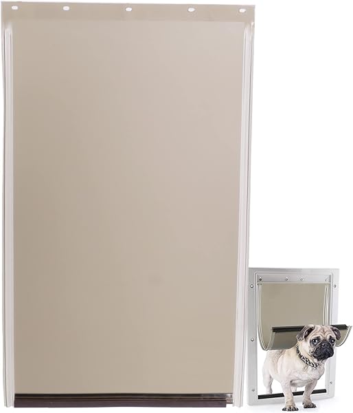Poweka Pet Door Replacement Flaps for Dog and Cat, Doggie Replacement Flap Doors Compatible with Pet-Safes Freedom Doggi