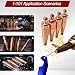1-101 Acetylene Cutting Torch Tips for Victor Cutting Torch Kit with Torch Tip Cleaner, Cutting Torch Welding Nozzle 1-101 Series 0-1-101 1-1-101 2-1-101 3-1-101 Fits V-Style Heavy Duty Torch Tip