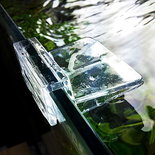 SHULLIN Pack of 8 Support Holder Glass Cover Clips Glass Cover Clips Glass Cover Universal Holders Aquarium Cover Holder for Rimless Aquariums (Transparent) (8 mm) - Image 4