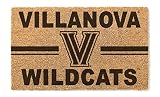 KH Sports Fan Villanova Wildcats Team Logo Coir Doormat, 18x30 Inches, Wildcats Outdoor Rug; Display Your Team Spirit with This Unique Villanova Wildcats Doormat