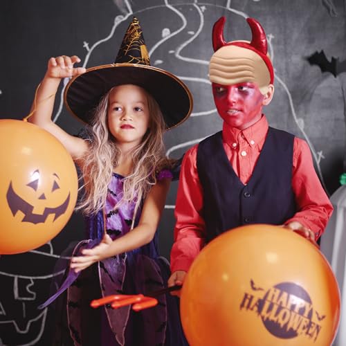 EUPSIIU Latex Glatze Maske Glatzkopf Kappen Set Kahle Haut Dickes Erwachsene Latex Glatze Kappe Elastische Haarnetz Sonnenbrille Perücke Kappe Kostüm Halloween Zubehör Cosplay Hut (3PCS)