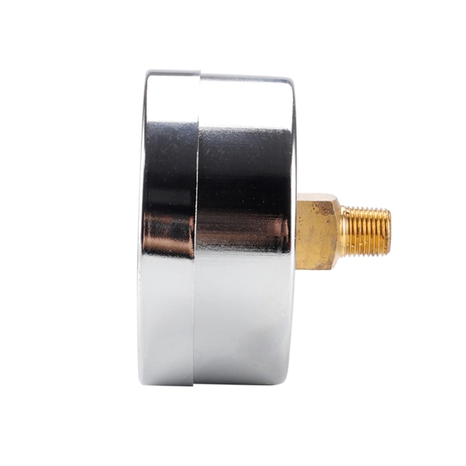 Manómetro de Metal de Doble Escala de 0-200psi/0-14bar, medidor de presión NPT de 1/8 ", medidor de presión de Esfera de Aceite de Agua y Aire de Rosca