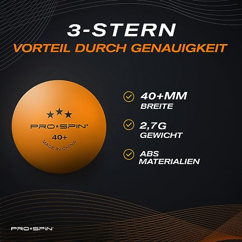 Tischtennisschläger-Set Pro Spin für verbessertes Spiel