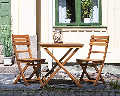INTERBUILD REAL WOOD balcony table