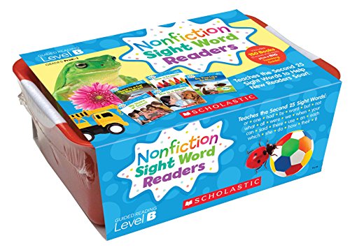 Libros en inglés Nonfiction Sight Word Readers Level B material didáctico para colegios 2
