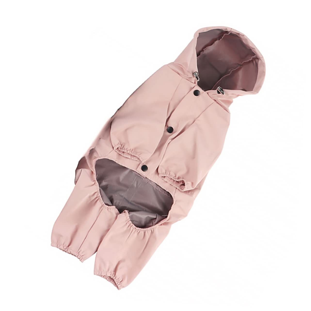 Mipcase Adjustable Puppy Reflective Raincoat Pet Hoodie for Dogs Lightweight and Comfortable Rain Gear for All Weather Conditions