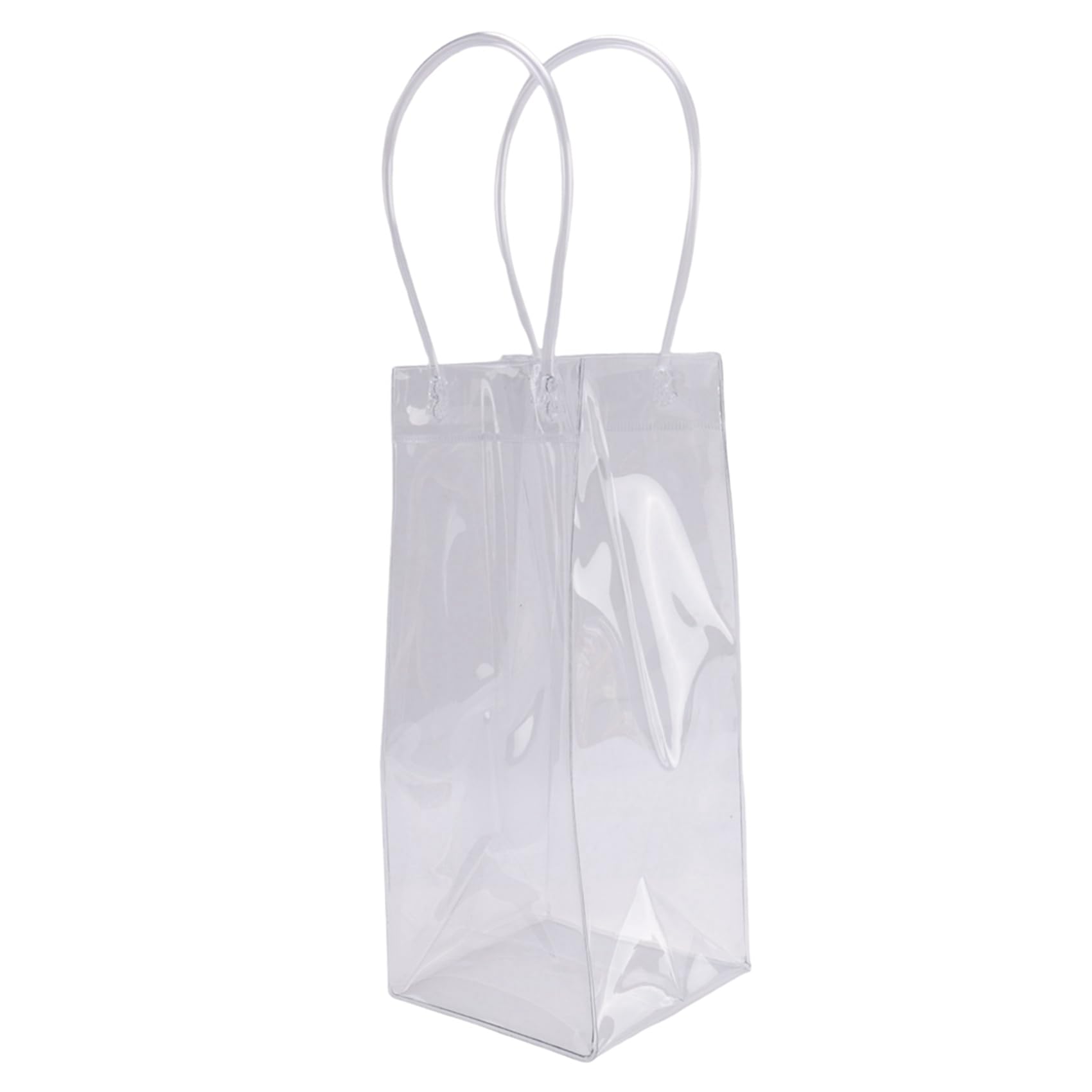 30 StüCk WeinküHlbeutel, Eisbeutel, Transparentes PVC, Tragbarer WeinflaschenküHler, Champagner-Eisbeutel mit