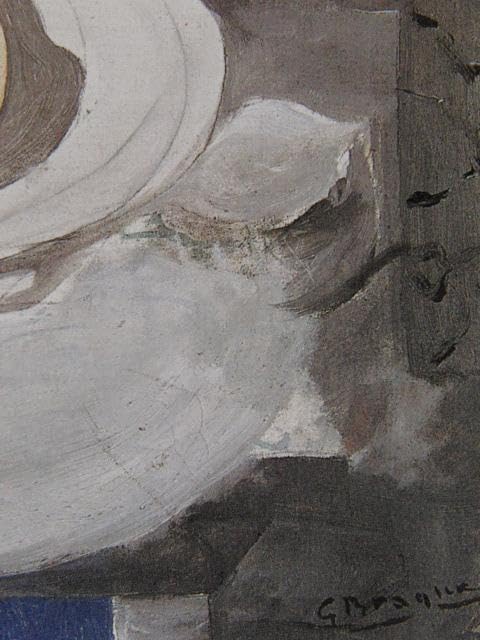 ジョルジュブラック、コップと果物、な画集より、状態良好、高級額