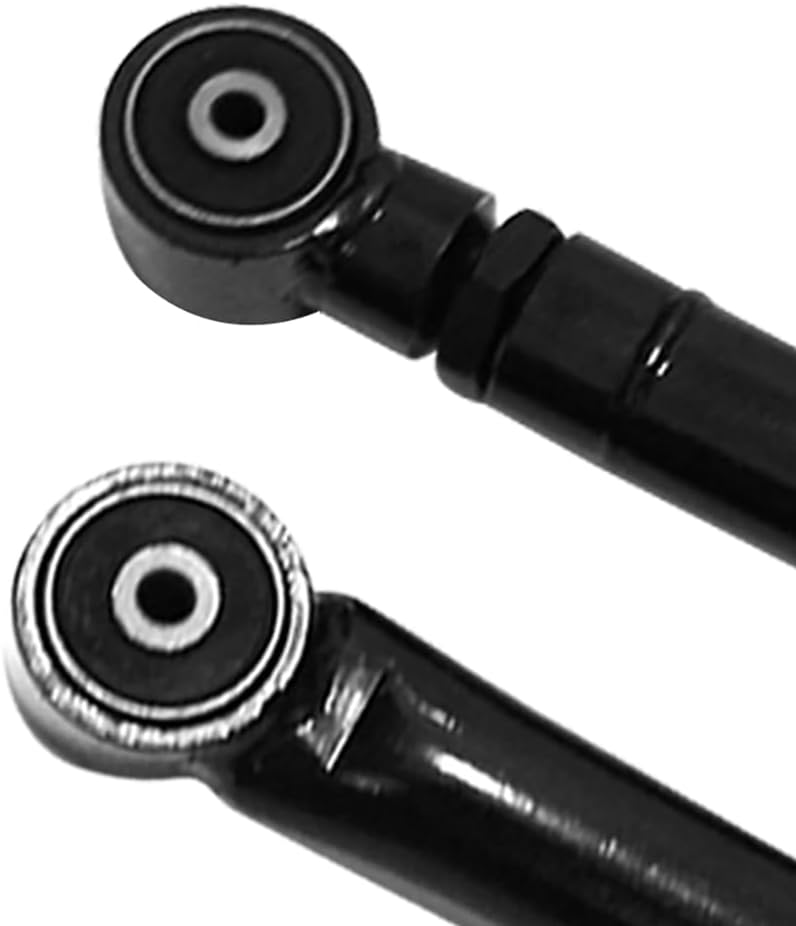 SCITOO Adjustable Rear Upper Control Arms fit for Grand for Cherokee 1993-1998 for TJ 1997-2006 for Wrangler 1997-2006 for Improved Suspension Performance - Black Set of 2