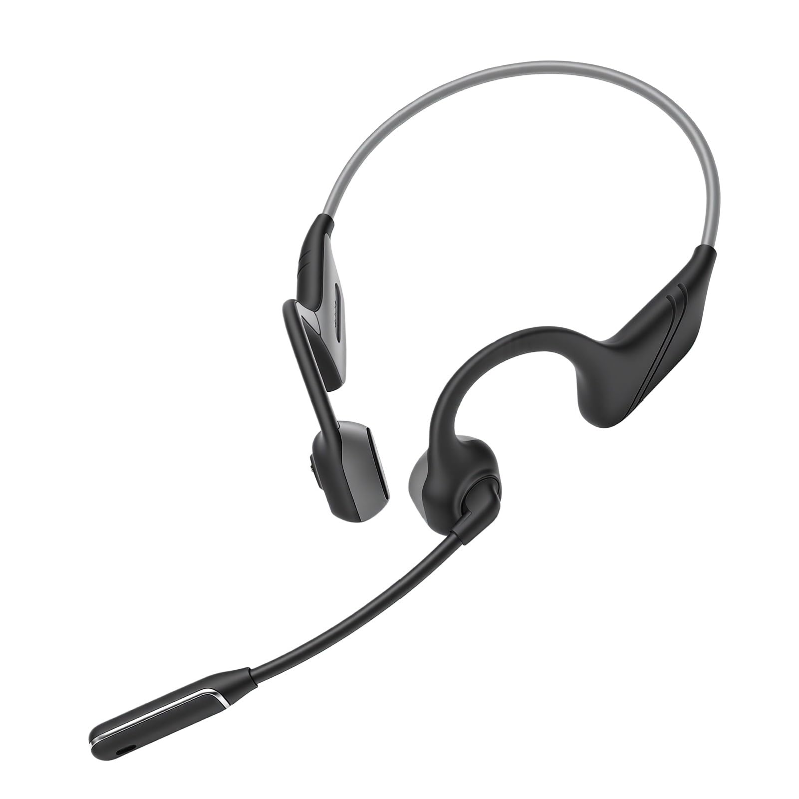 Elprico Casque à Conduction Osseuse, Design avec Double Microphone