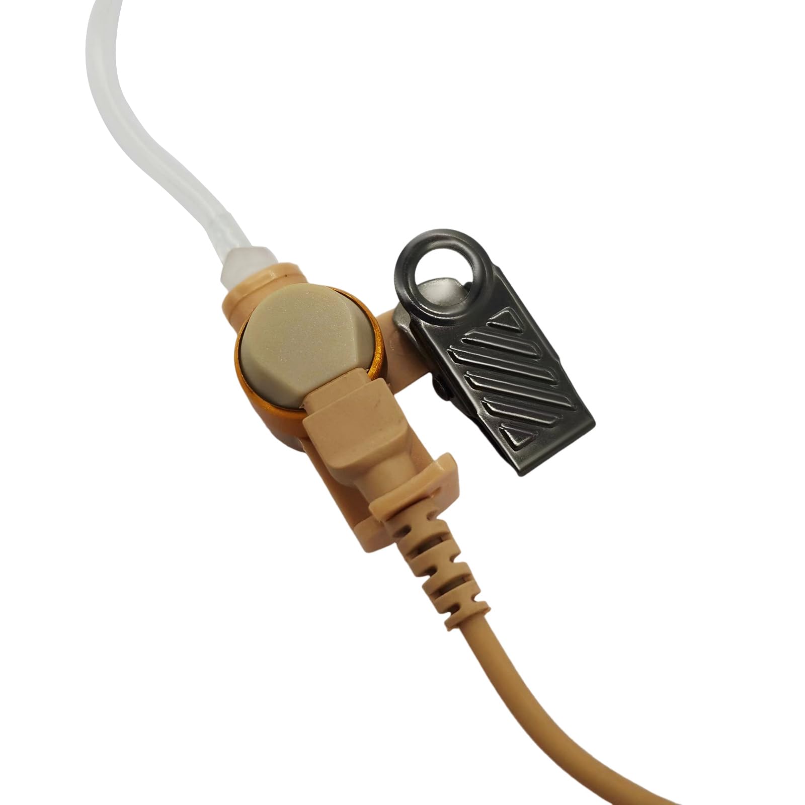 Podwójny Ptt słuchawka Mic 2 Prong Skin Color zestaw słuchawkowy do Motorola Walkie Talkie cp185 pr400 bpr40 dtr700 dtr500 dtr550 dtr650 dlr1060 dlr1040 dlr1020 cp200d cp100d 0d cls1 410
