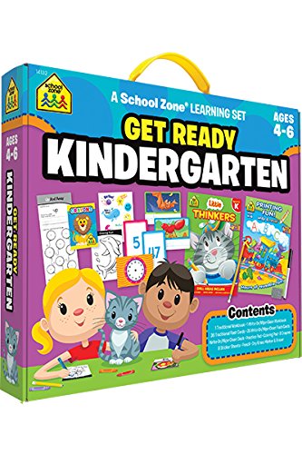 Get Ready Kindergarten Learning Set Mass Market Paperback – April 4, 2016