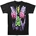 Batman Dark Knight Joker Mens Costume Tee (X-Large)
