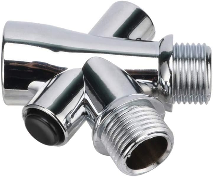 SDGH Shower Head Water Splitter Water Separator Adapter 1/2" Male ...