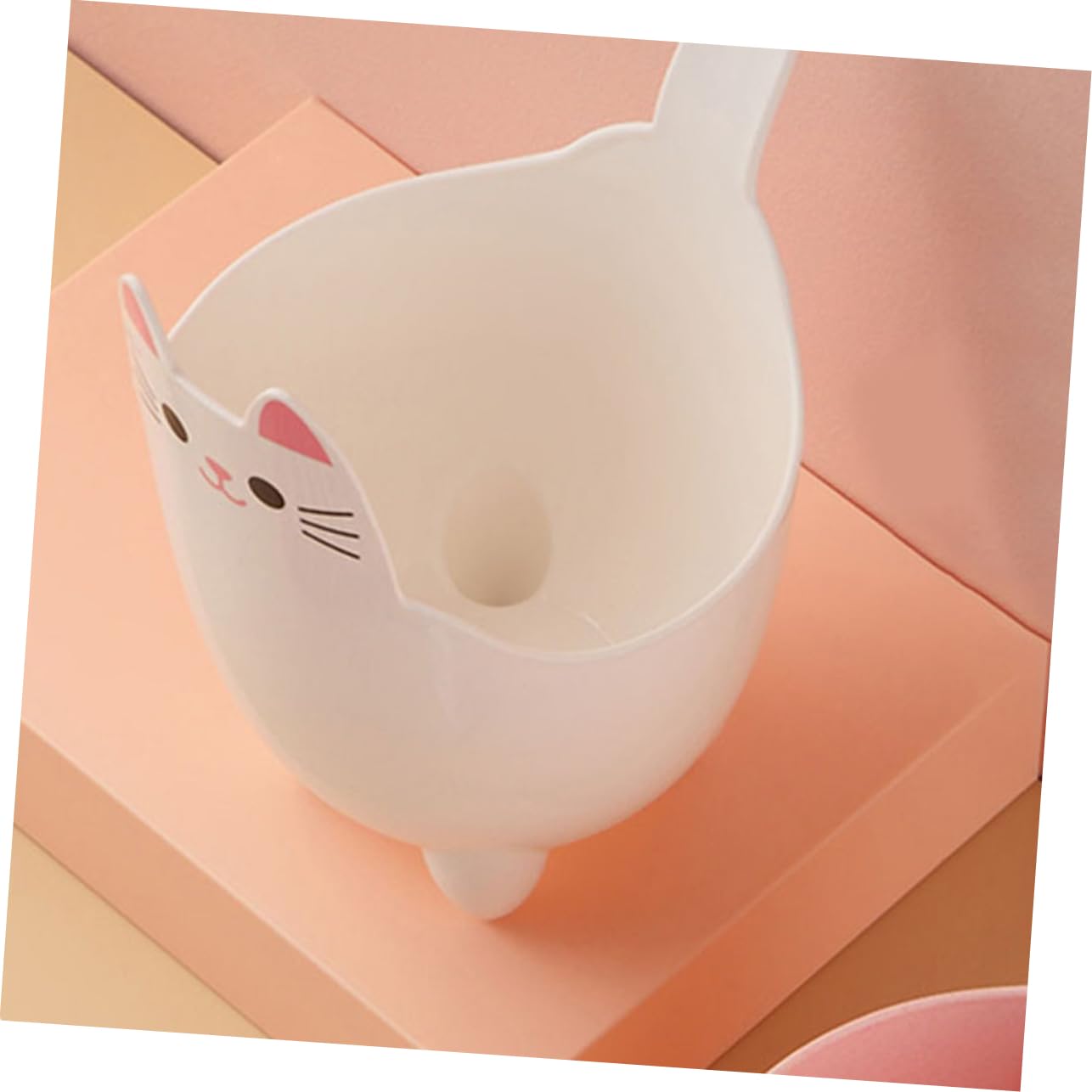 Cute Cartoon Desk Trash Can Garbage Holder Organizer for Home Office Compact Design for Easy Placement Encourages Cleanliness and Habits