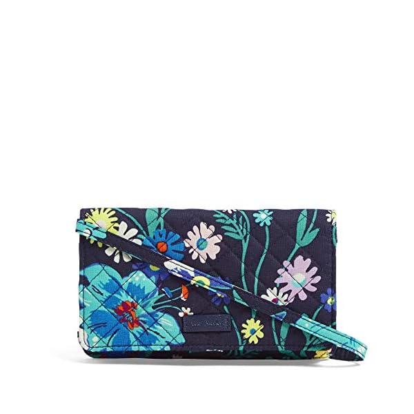 Vera Bradley Cotton All Together Crossbody Purse with RFID Protection