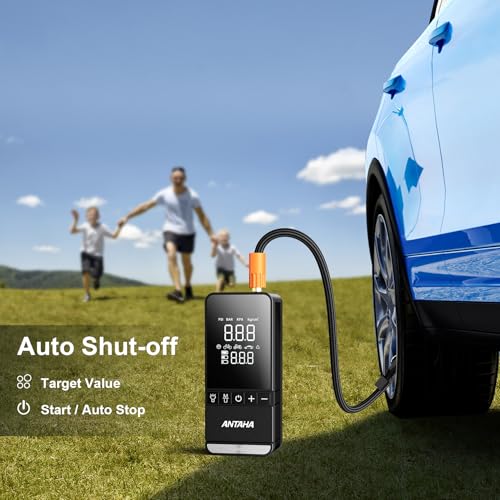 Portable Car Tire Inflator Digital