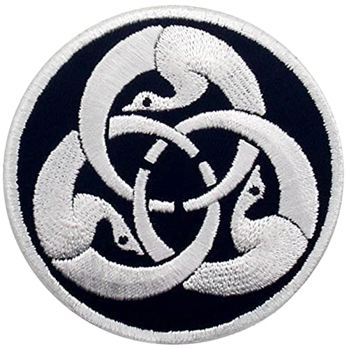 EmbTao Hagakure Termoadesiva Cucibile Ricamata