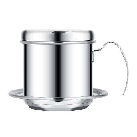 Vietnamese Coffee Filter Vietnamese Coffee Maker Coffee Filter Cup Stainless Steel Cup Vietnamese Coffee Drip Filter Maker Coffee