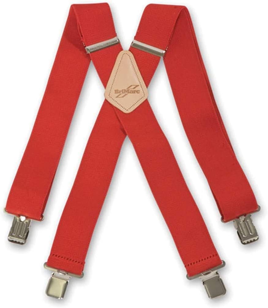 BRIMARC Men's Work Braces 2" Wide Heavy Duty 80 Assorted Designs