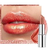 BEAUTY SEARCHER Rouge à lèvres avec finition brillante et brillante, hydratante, rouge ve...