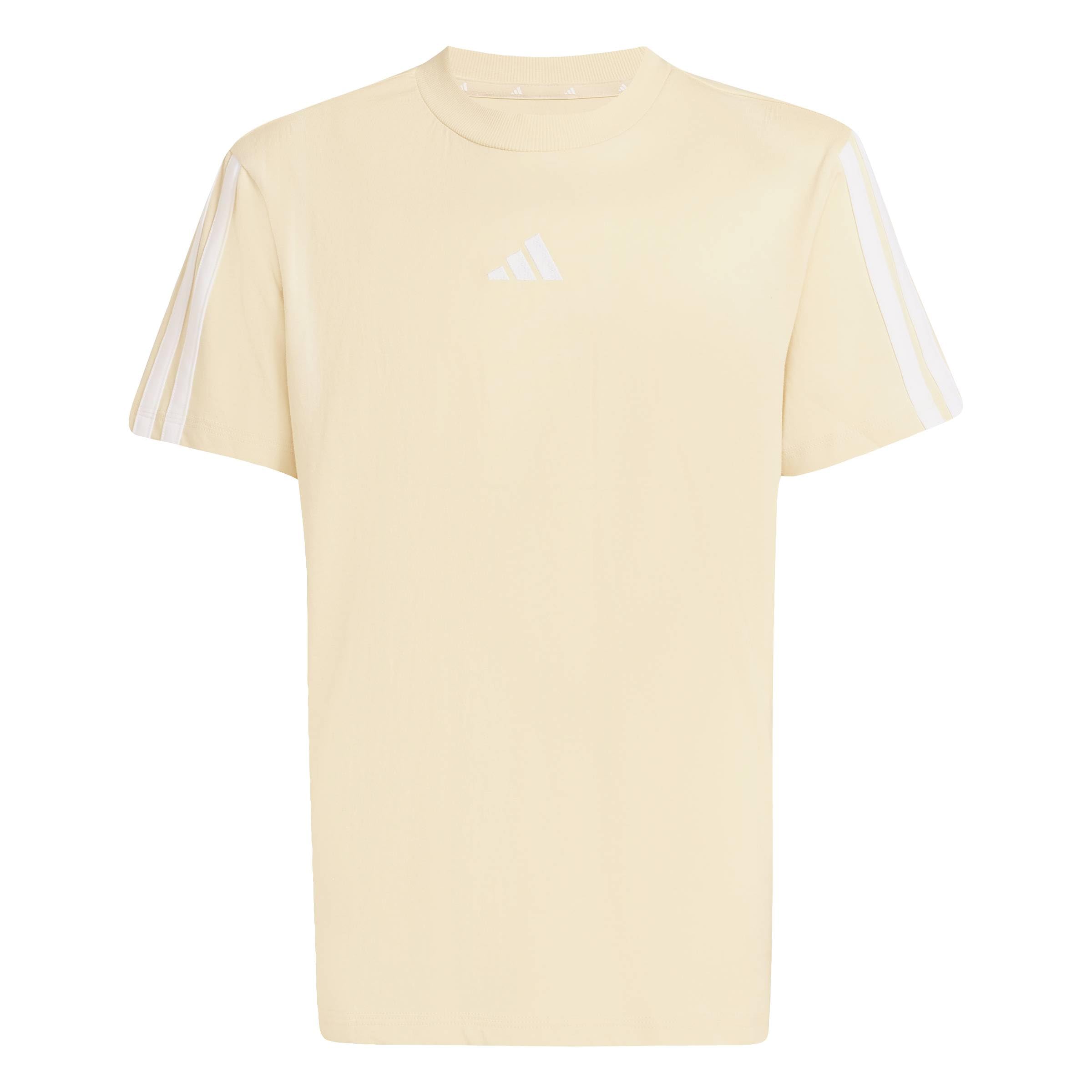 Adidas Unisex Kids Beige Kid's T-Shirt Essentials