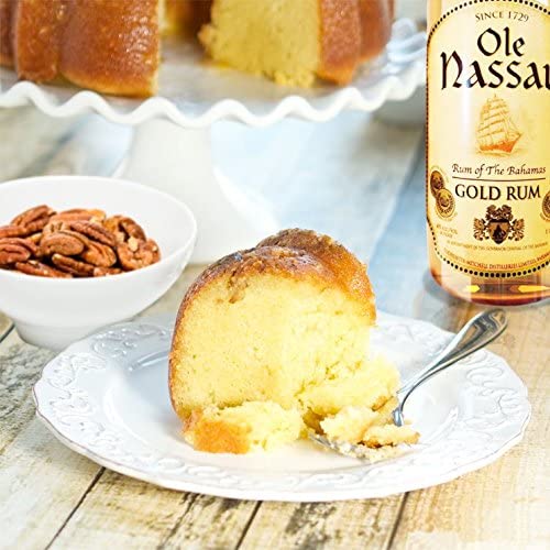 The Bahamas Rum Cake Factory Ole Nassau Original with Pecans Rum Cake, 20 oz, 2 pack