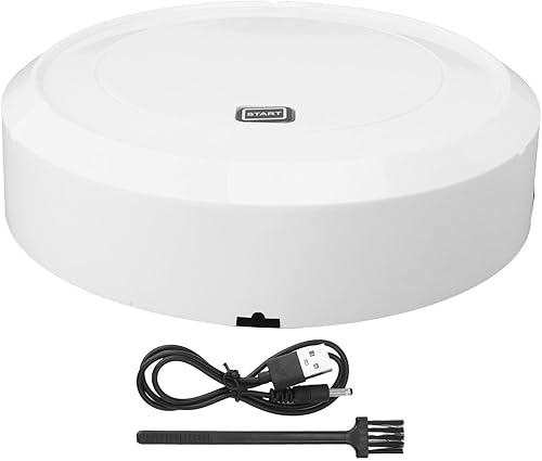 Miniatura 3 de Robot aspiradora inalámbrica, aspiradora robótica, succión fuerte, carga automática, robot de barrido inteligente, ideal para suelos duros, pelo de