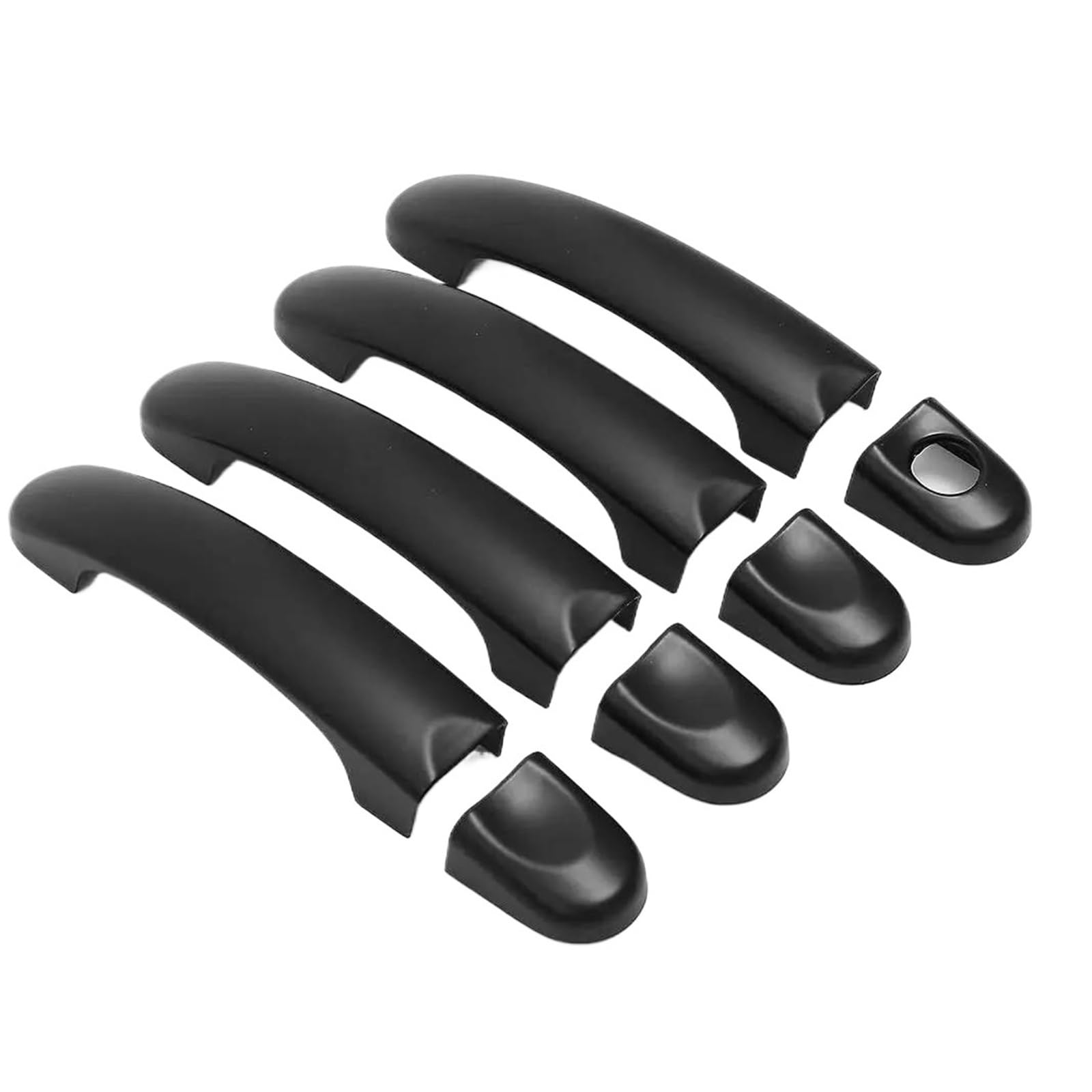 ATGCBCAUF Exterior Door Handle Cover Black for VW for Transporter T5 T6 for Caddy Van Car Exterior Door Handles