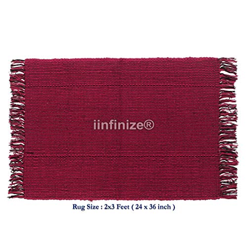 Tapis de sol ethnique réversible en coton pour protéger les sols - 5