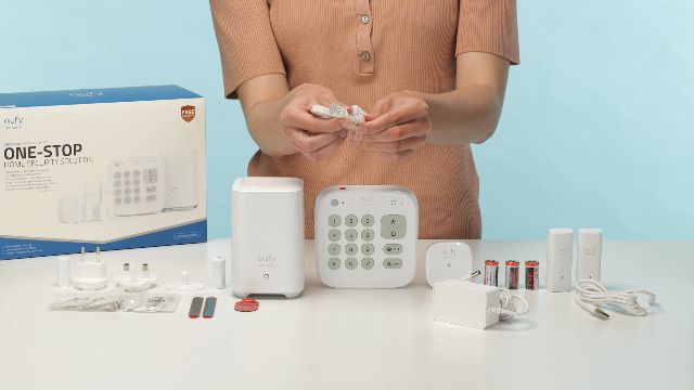 Kit Accessoires Alarme Eufy - 3 Capteurs De Mouvement + 3 Capteurs D'ouverture - Sans Abonnement