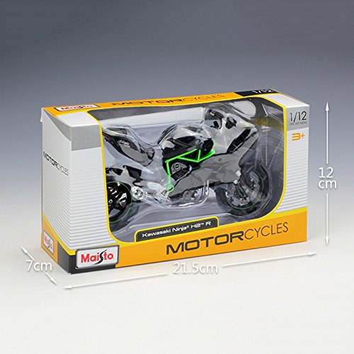 Image of Maisto - 1 /12 Metal Kawasaki Ninja H2 R, Gray
