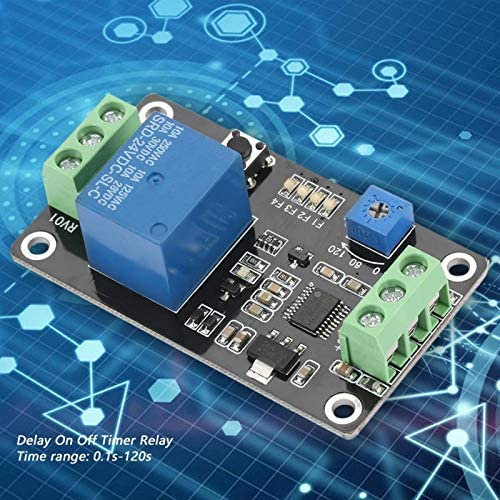 Relè temporizzato, DC 5V/12V/24V Ritardo