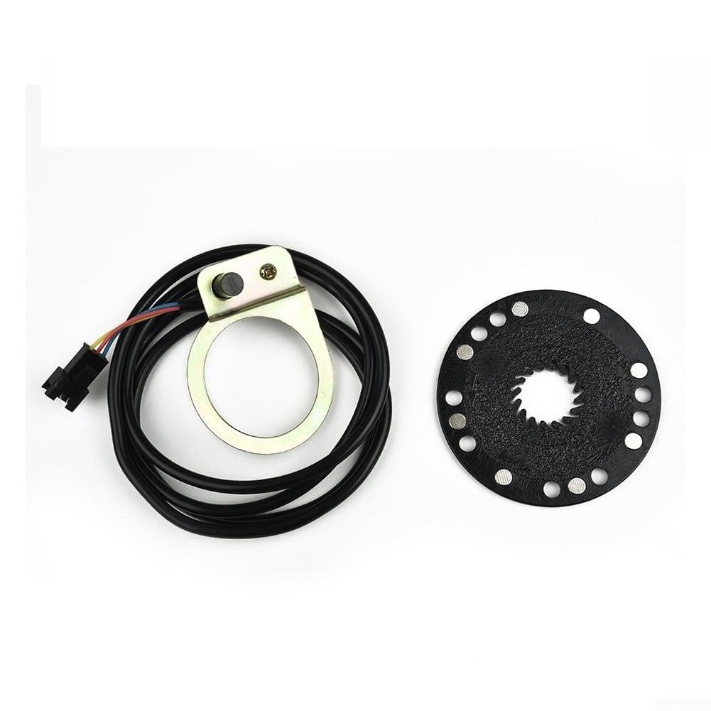 Capteur d'assistance électrique pour pédale de vélo 8/12 aimants, capteur de vitesse PAS de remplacement pour manivelle, détecteur d'impulsion en alliage câble 100 cm