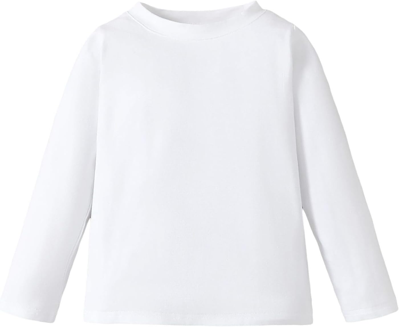 Magic Park 6M-14Y Baby Short Long Sleeve Tee Tops Toddler T-Shirt Kids Solid Color Shirts Boys Girls Casual Blouse