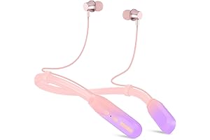 Neckband Bluetooth Headphones for Glasses Wearers