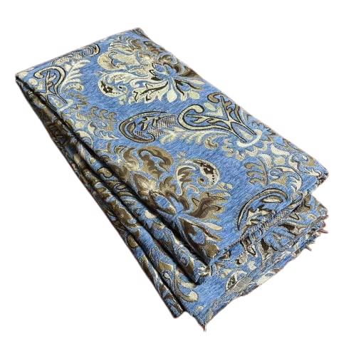 TinaKim Jacquard Damask Chenille Fabric