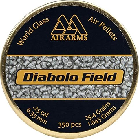 Air Arms Diabolo Field Air Gun Pellet - .25/6.35mm - Qty 350 L6 Cover